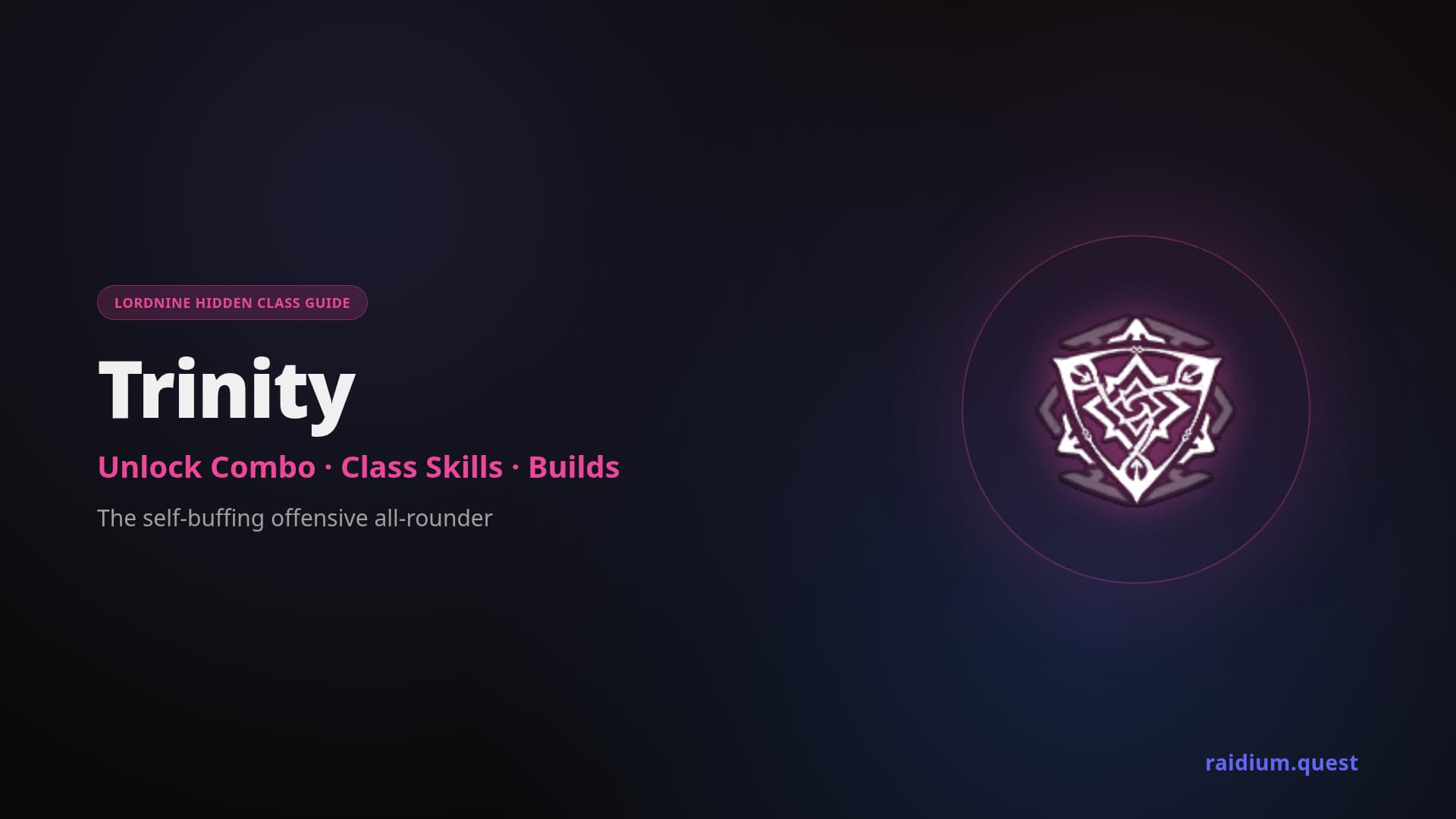 LordNine Trinity hidden class guide